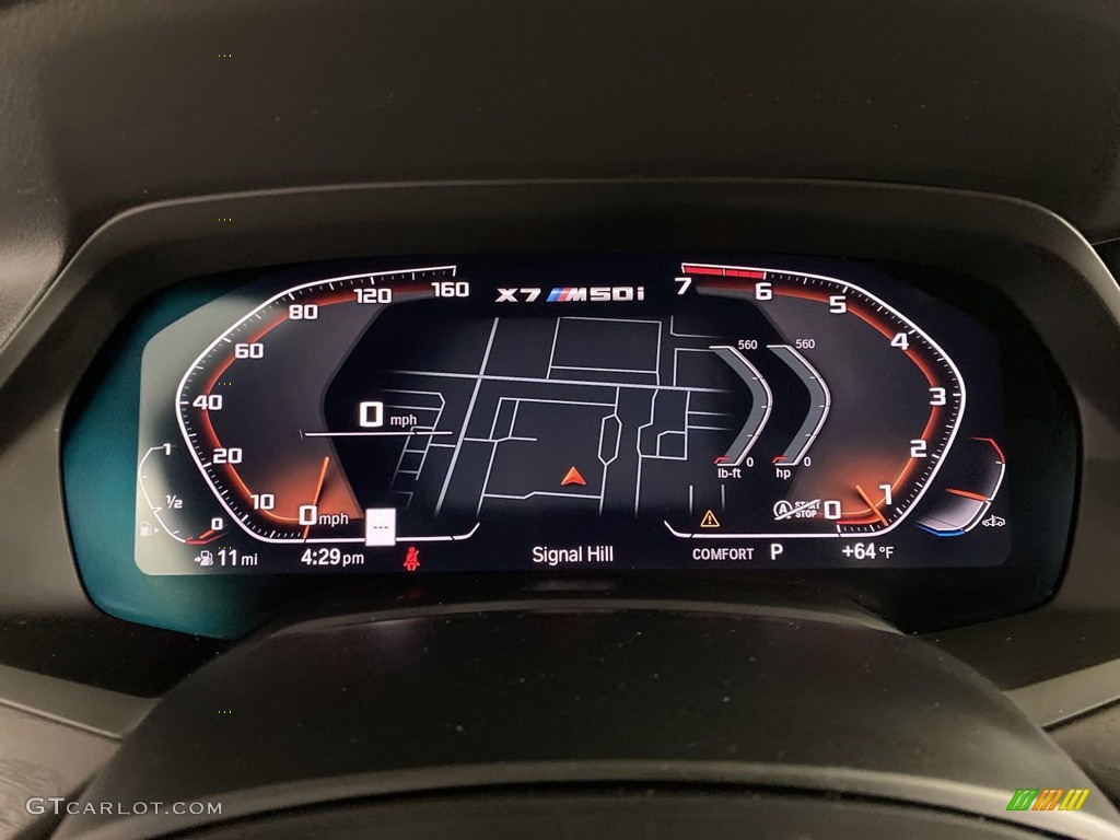 2021 BMW X7 M50i Gauges Photos