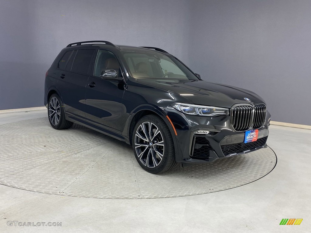 2021 X7 M50i - Black Sapphire Metallic / Tartufo photo #40