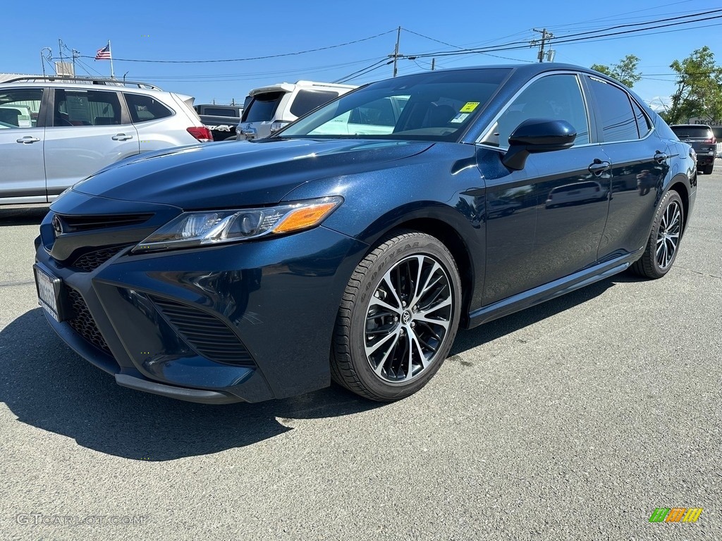 2020 Camry SE - Galactic Aqua Mica / Black photo #3