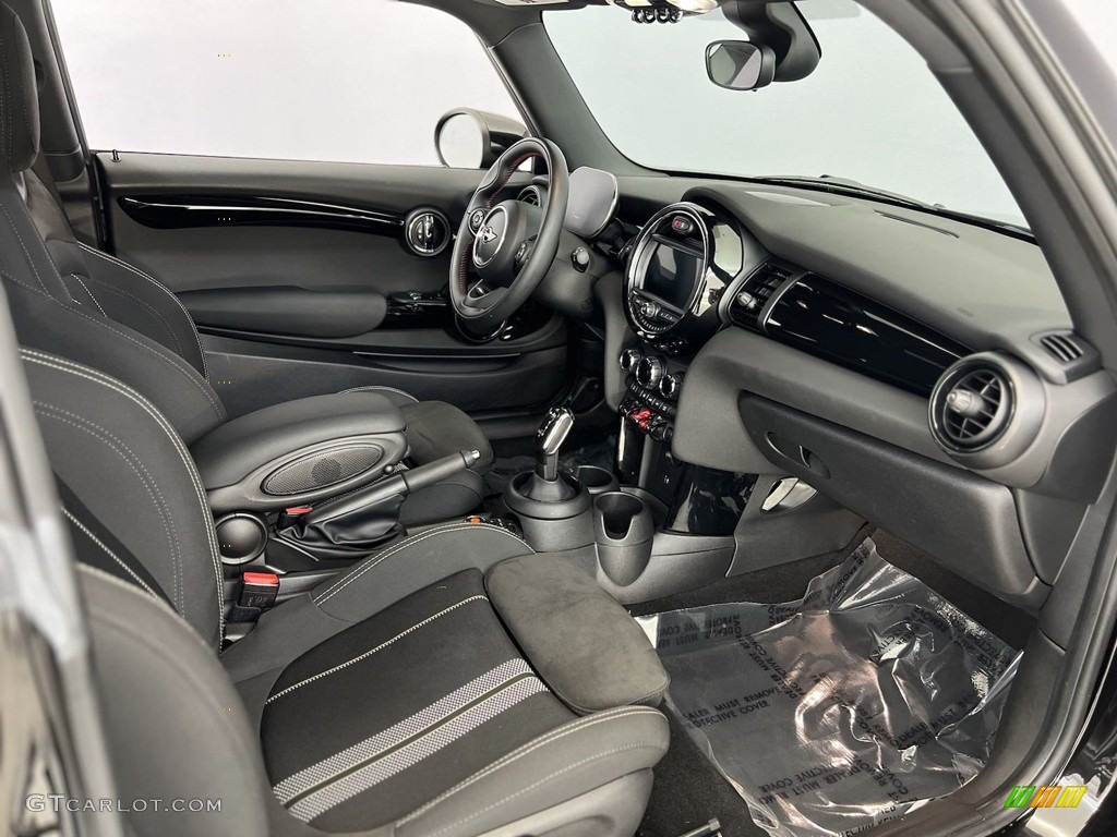 Dinamica/Carbon Black Double Stripe Interior 2021 Mini Hardtop Cooper 1499 GT Special Edition Photo #146243964