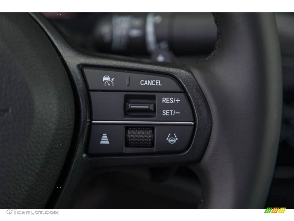 2023 Honda Accord Sport Hybrid Black Steering Wheel Photo #146244186