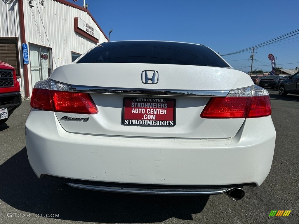 2015 Accord LX Sedan - White Orchid Pearl / Ivory photo #5