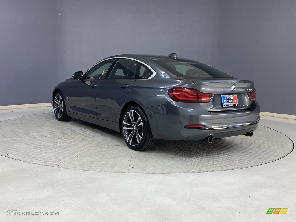 2020 4 Series 440i Gran Coupe - Mineral Grey Metallic / Black photo #3