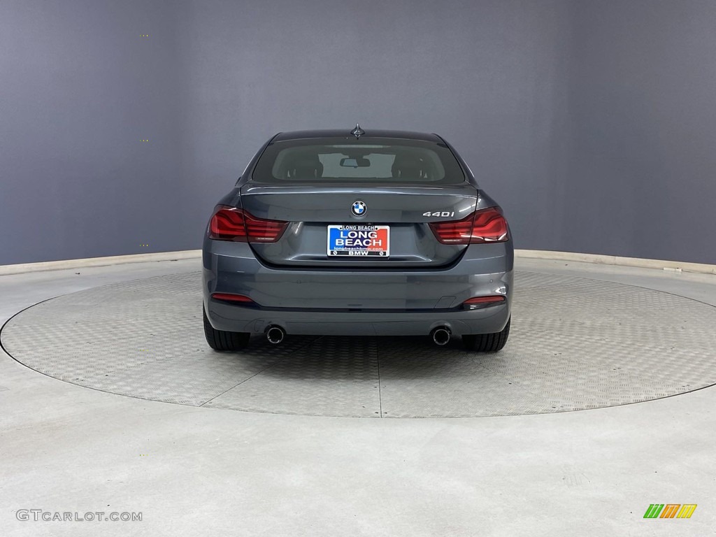 2020 4 Series 440i Gran Coupe - Mineral Grey Metallic / Black photo #4