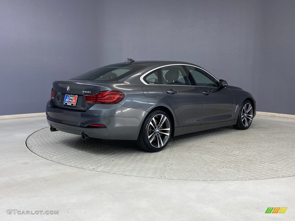 2020 4 Series 440i Gran Coupe - Mineral Grey Metallic / Black photo #5