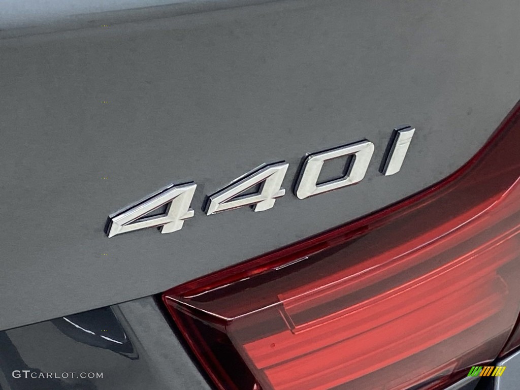 2020 4 Series 440i Gran Coupe - Mineral Grey Metallic / Black photo #10