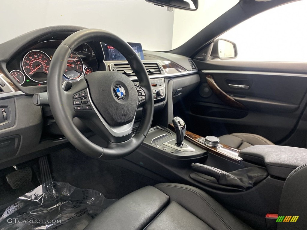 Black Interior 2020 BMW 4 Series 440i Gran Coupe Photo #146244414