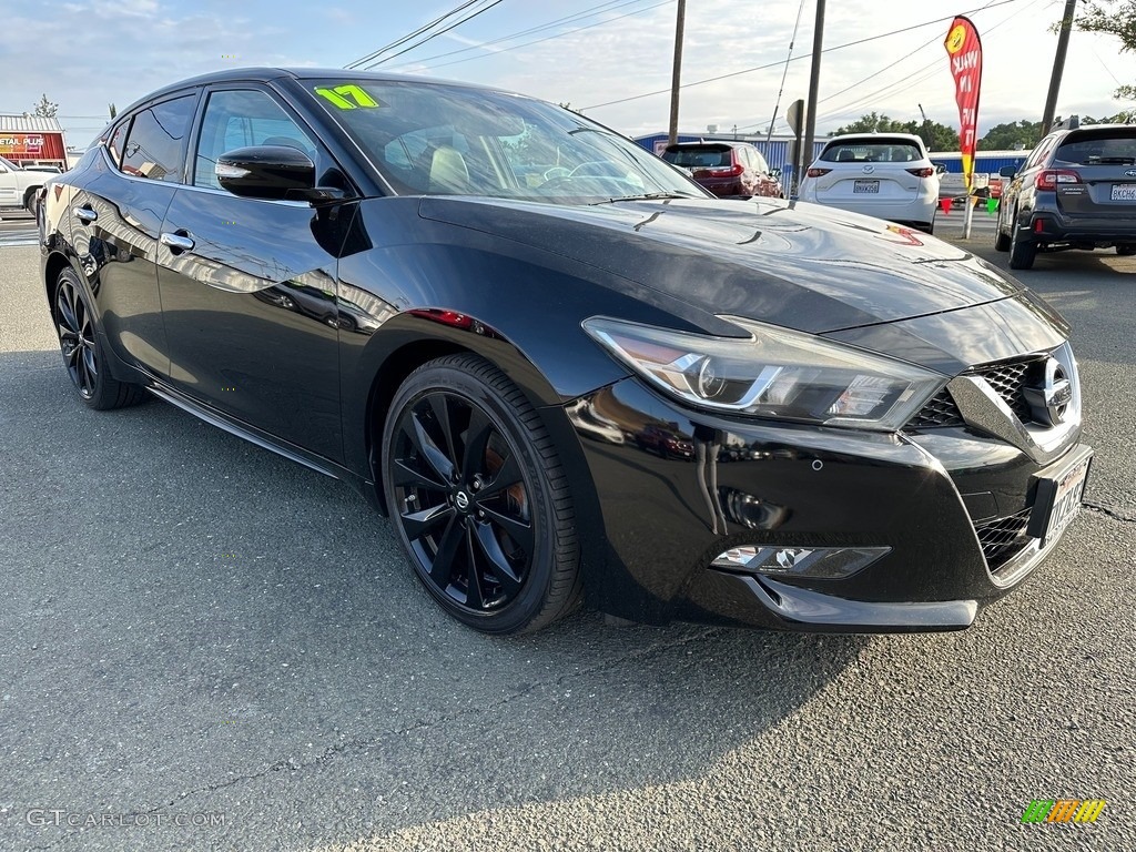 2017 Maxima SR - Super Black / Charcoal photo #1