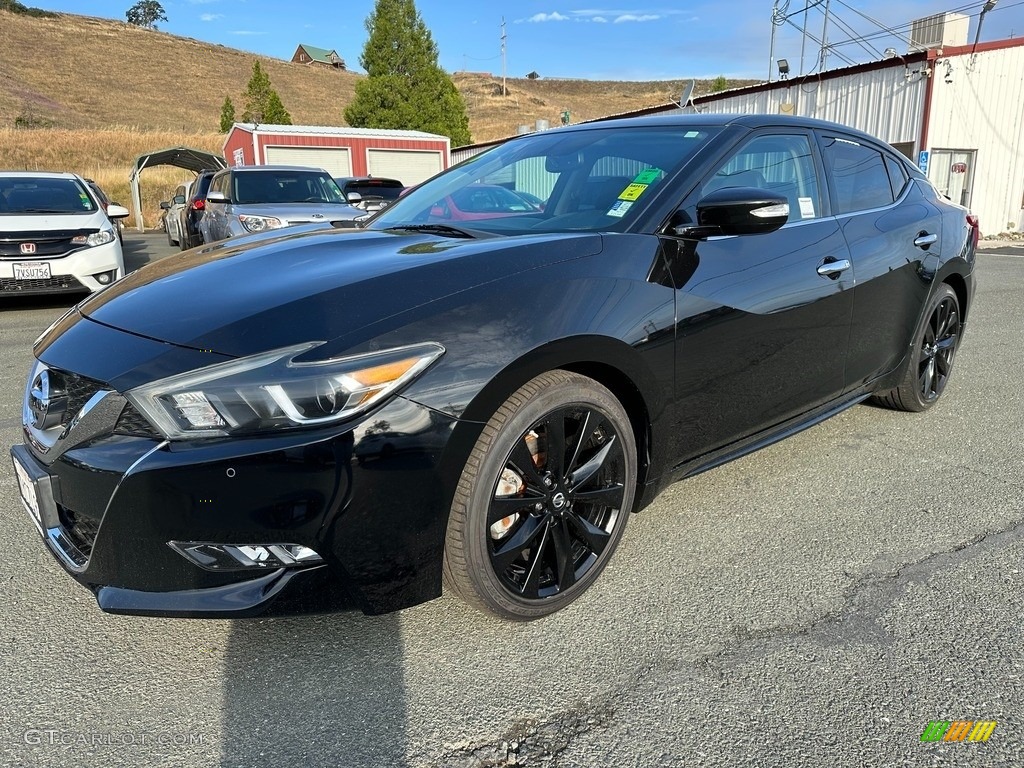 2017 Maxima SR - Super Black / Charcoal photo #3