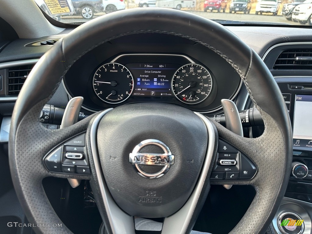 2017 Maxima SR - Super Black / Charcoal photo #8