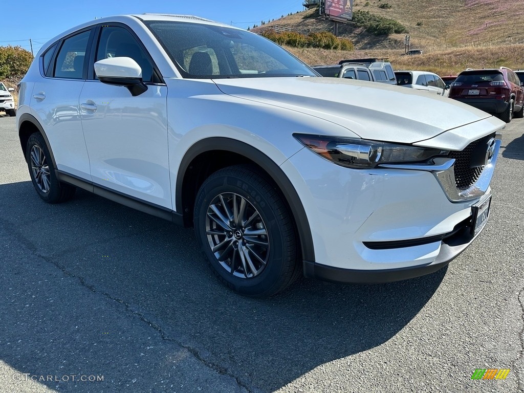 2019 CX-5 Sport - Snowflake White Pearl Mica / Black photo #1