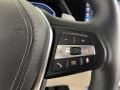 Canberra Beige 2022 BMW X5 xDrive45e Steering Wheel