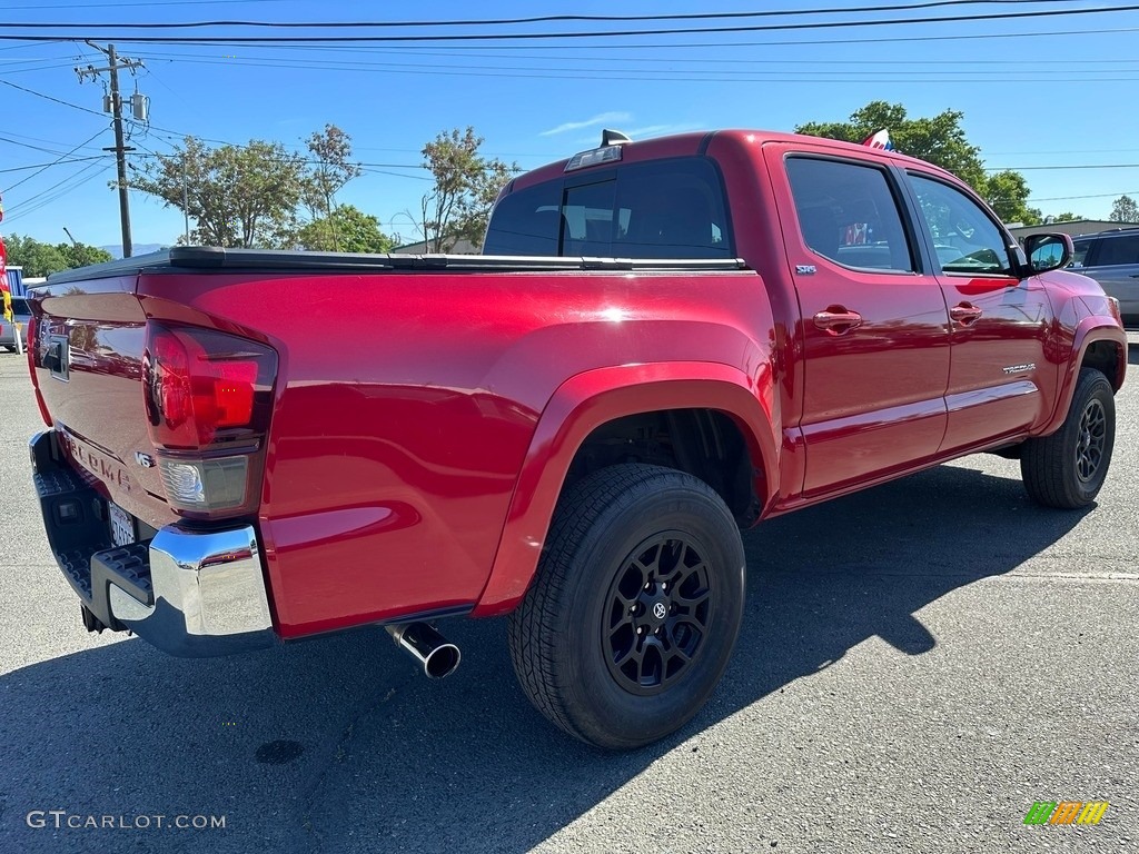 2021 Tacoma SR5 Double Cab - Barcelona Red Metallic / Cement photo #6