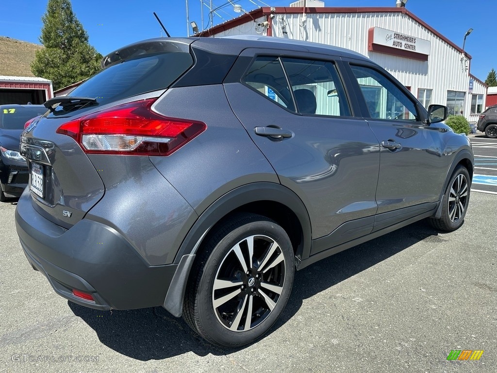 Gun Metallic 2019 Nissan Kicks S Exterior Photo #146246064