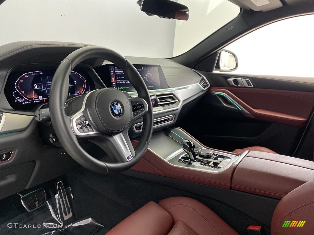 Tacora Red Interior 2022 BMW X6 xDrive40i Photo #146246106