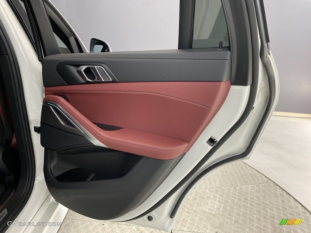 2022 X6 xDrive40i - Alpine White / Tacora Red photo #34