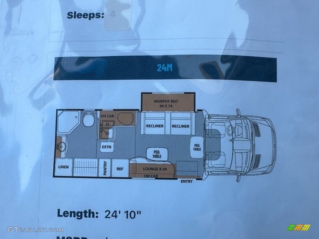 2016 Mercedes-Benz Sprinter 3500 Coachman Camper Conversion Info Tag Photo #146246607