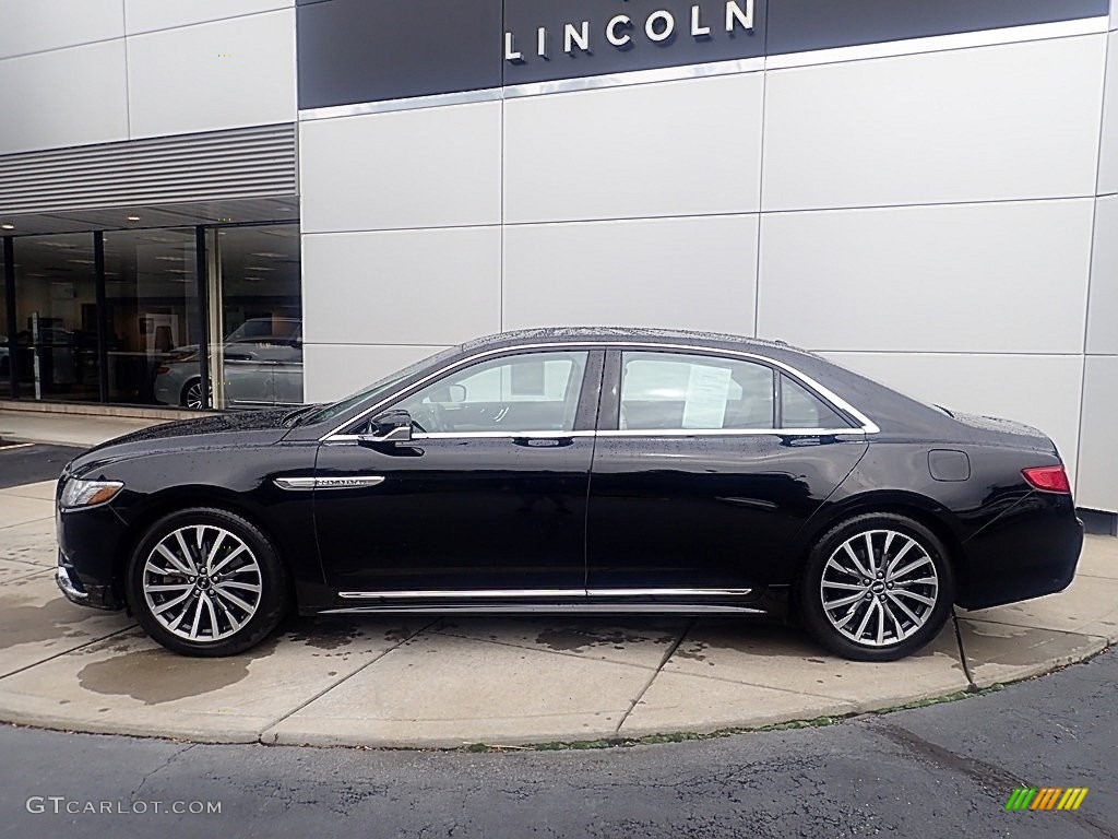 Black Velvet 2017 Lincoln Continental Select AWD Exterior Photo #146246649