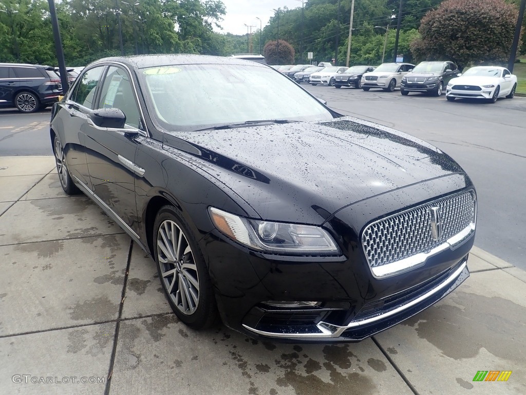 Black Velvet 2017 Lincoln Continental Select AWD Exterior Photo #146246685