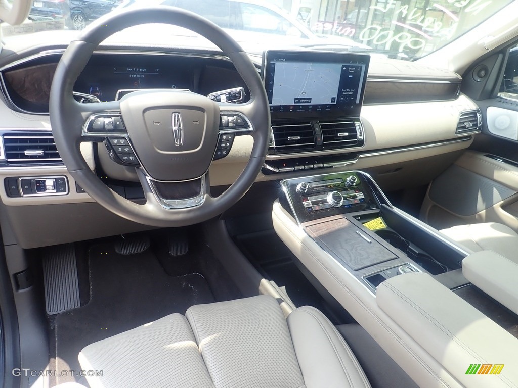 Sandstone Interior 2022 Lincoln Navigator Reserve 4x4 Photo #146246892