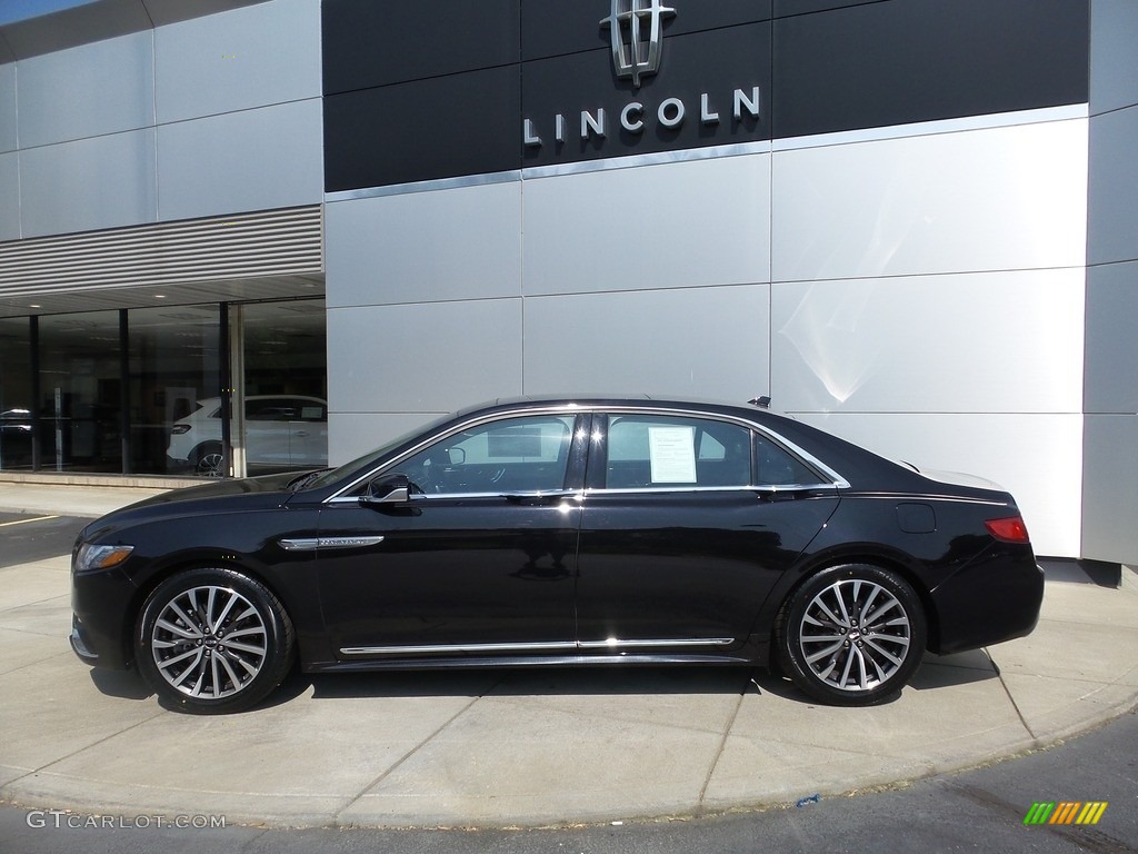 Infinite Black 2020 Lincoln Continental AWD Exterior Photo #146247432