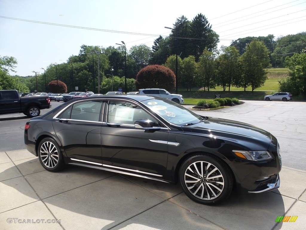 Infinite Black 2020 Lincoln Continental AWD Exterior Photo #146247468