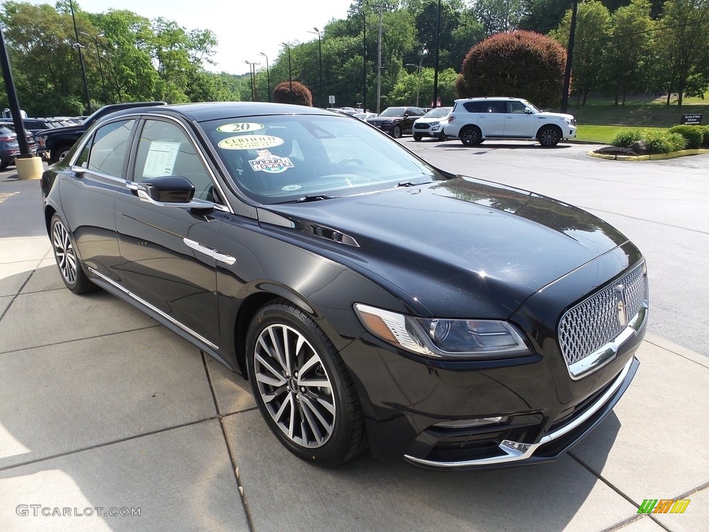 Infinite Black 2020 Lincoln Continental AWD Exterior Photo #146247474