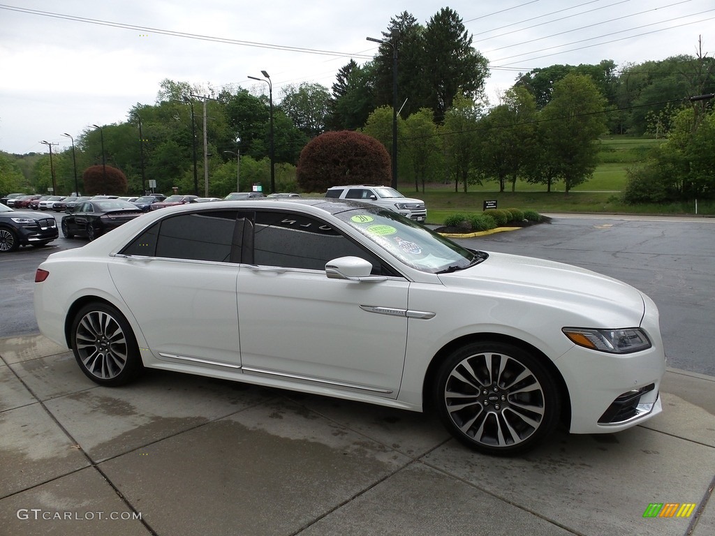 Pristine White 2020 Lincoln Continental AWD Exterior Photo #146247765