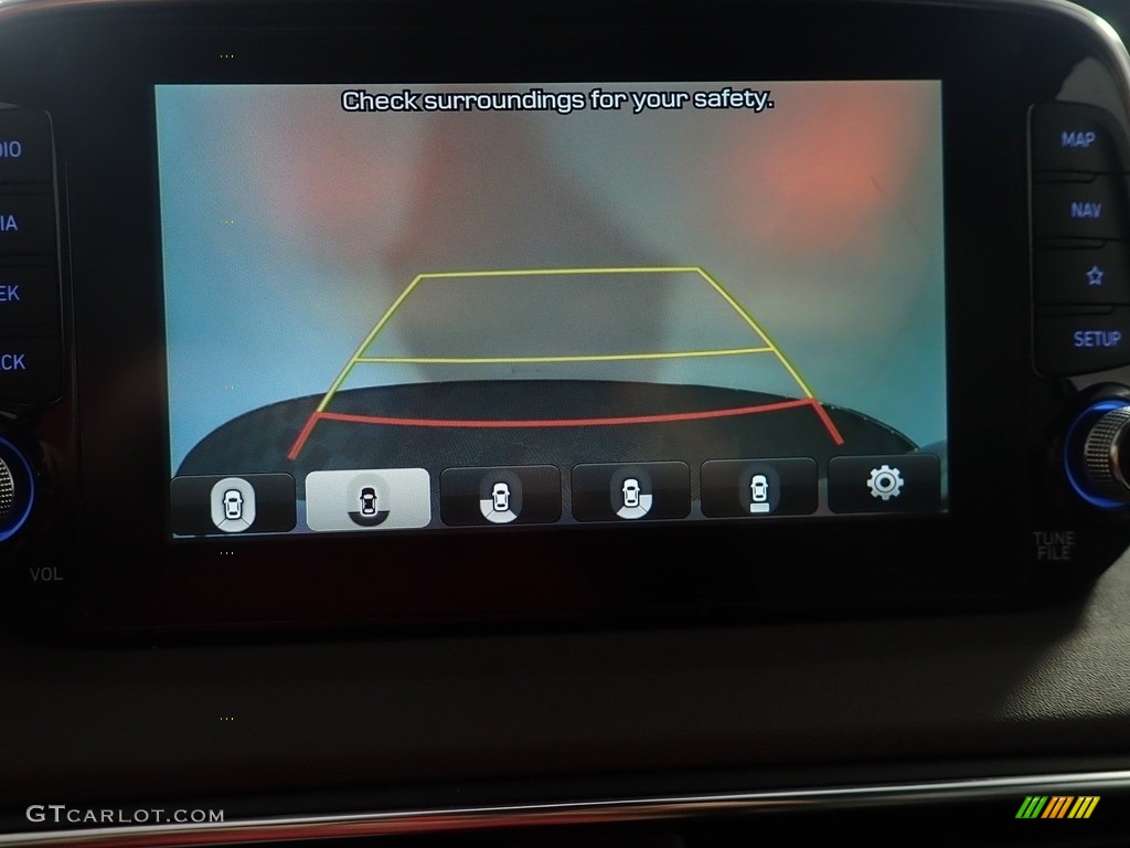 2020 Santa Fe Limited AWD - Stormy Sea / Espresso/Gray photo #4