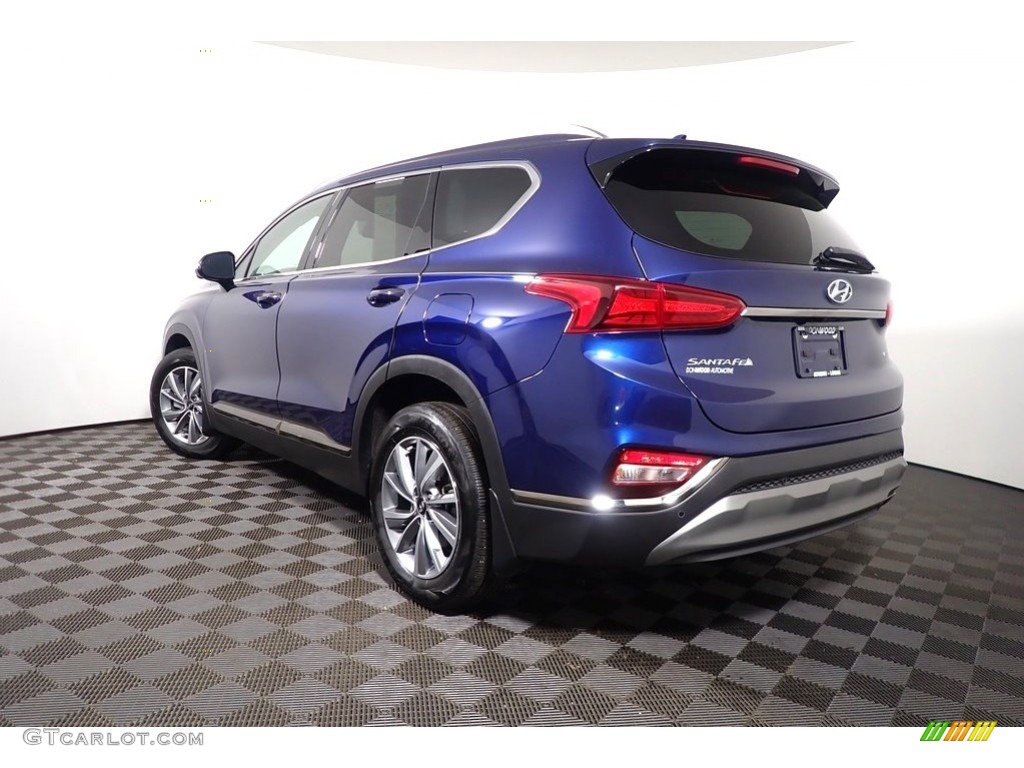 2020 Santa Fe Limited AWD - Stormy Sea / Espresso/Gray photo #13