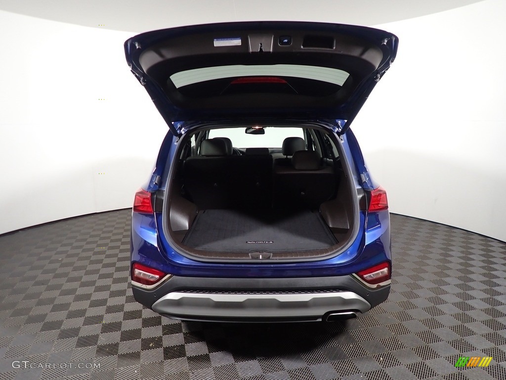 2020 Santa Fe Limited AWD - Stormy Sea / Espresso/Gray photo #16