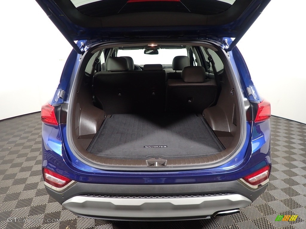 2020 Santa Fe Limited AWD - Stormy Sea / Espresso/Gray photo #18