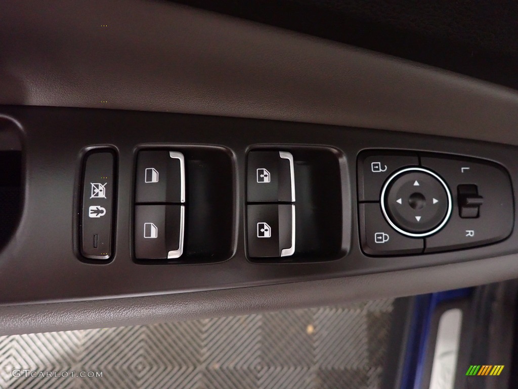 2020 Santa Fe Limited AWD - Stormy Sea / Espresso/Gray photo #22