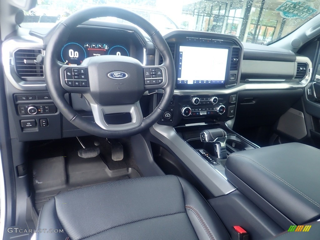 2022 Ford F150 Lariat SuperCrew 4x4 Interior Color Photos