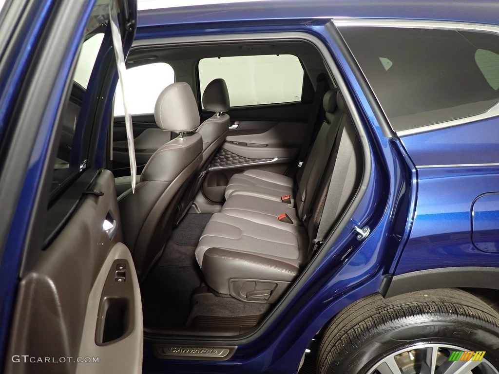 2020 Santa Fe Limited AWD - Stormy Sea / Espresso/Gray photo #36