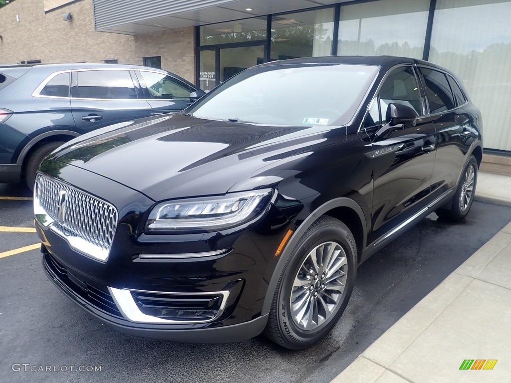 Infinite Black 2020 Lincoln Nautilus Reserve AWD Exterior Photo #146248506