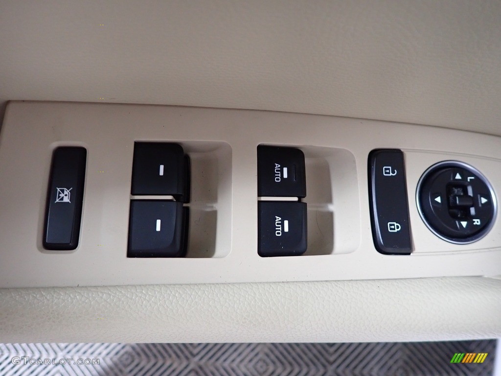 2019 Hyundai Sonata Hybrid Limited Beige Door Panel Photo #146248644