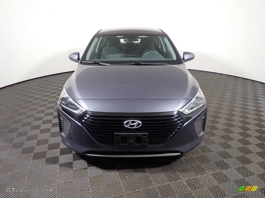 Summit Gray 2019 Hyundai Ioniq Hybrid Blue Exterior Photo #146248881