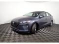 2019 Summit Gray Hyundai Ioniq Hybrid Blue  photo #7