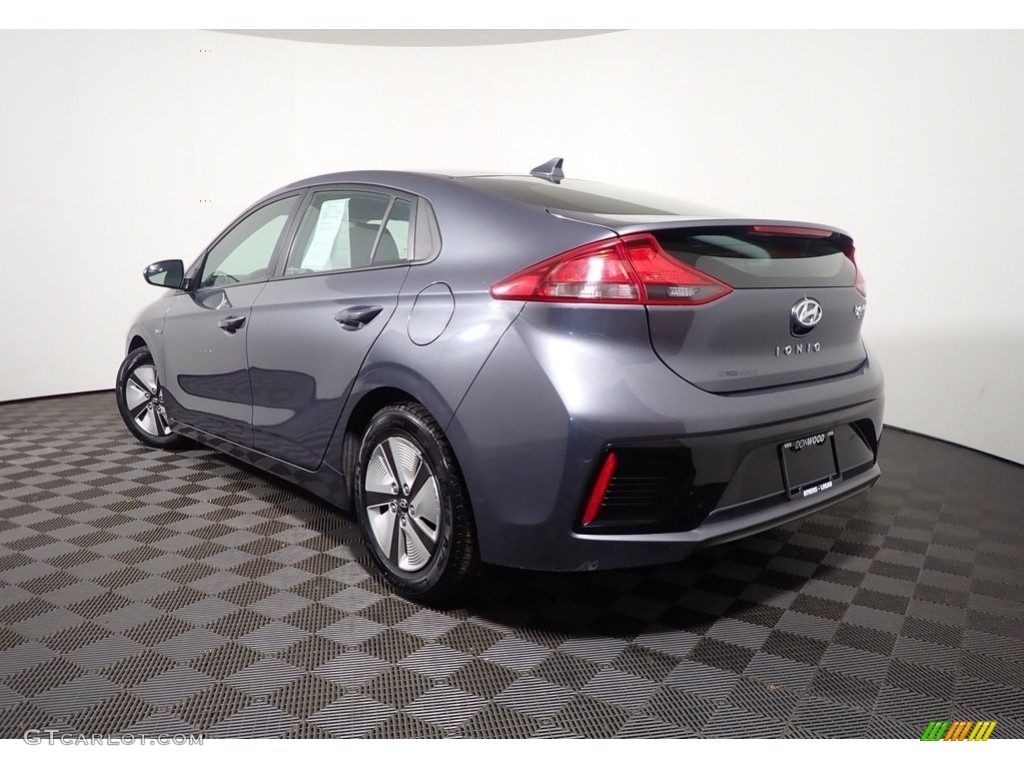 Summit Gray 2019 Hyundai Ioniq Hybrid Blue Exterior Photo #146248896