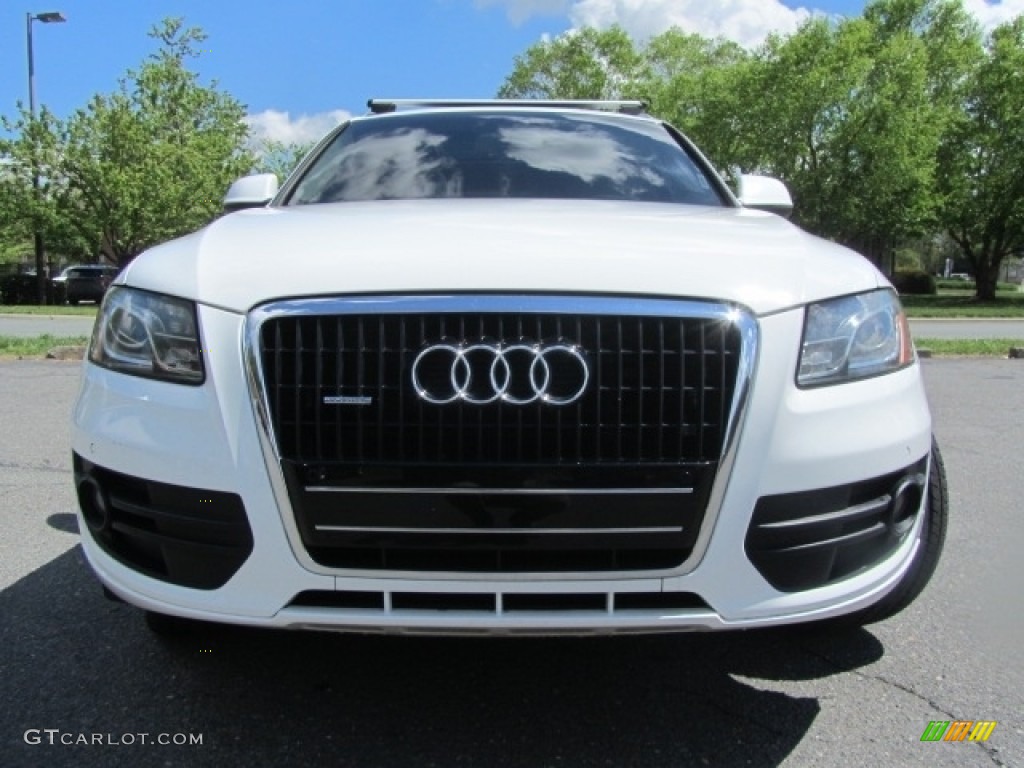 2009 Q5 3.2 Prestige quattro - Ibis White / Cardamom Beige photo #4