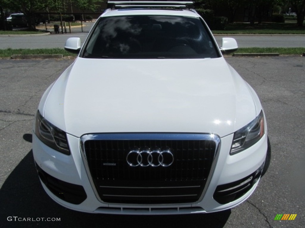 2009 Q5 3.2 Prestige quattro - Ibis White / Cardamom Beige photo #5