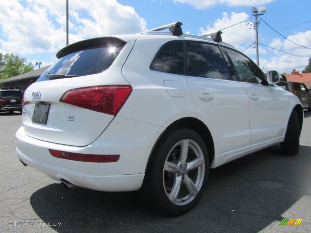 2009 Q5 3.2 Prestige quattro - Ibis White / Cardamom Beige photo #10