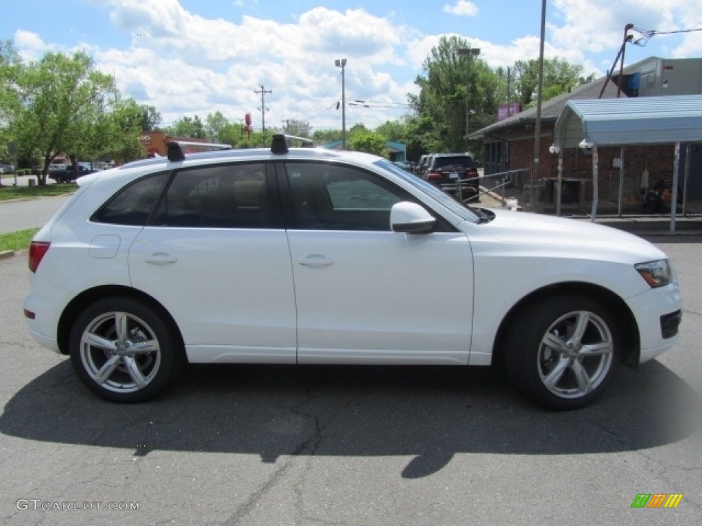2009 Q5 3.2 Prestige quattro - Ibis White / Cardamom Beige photo #11