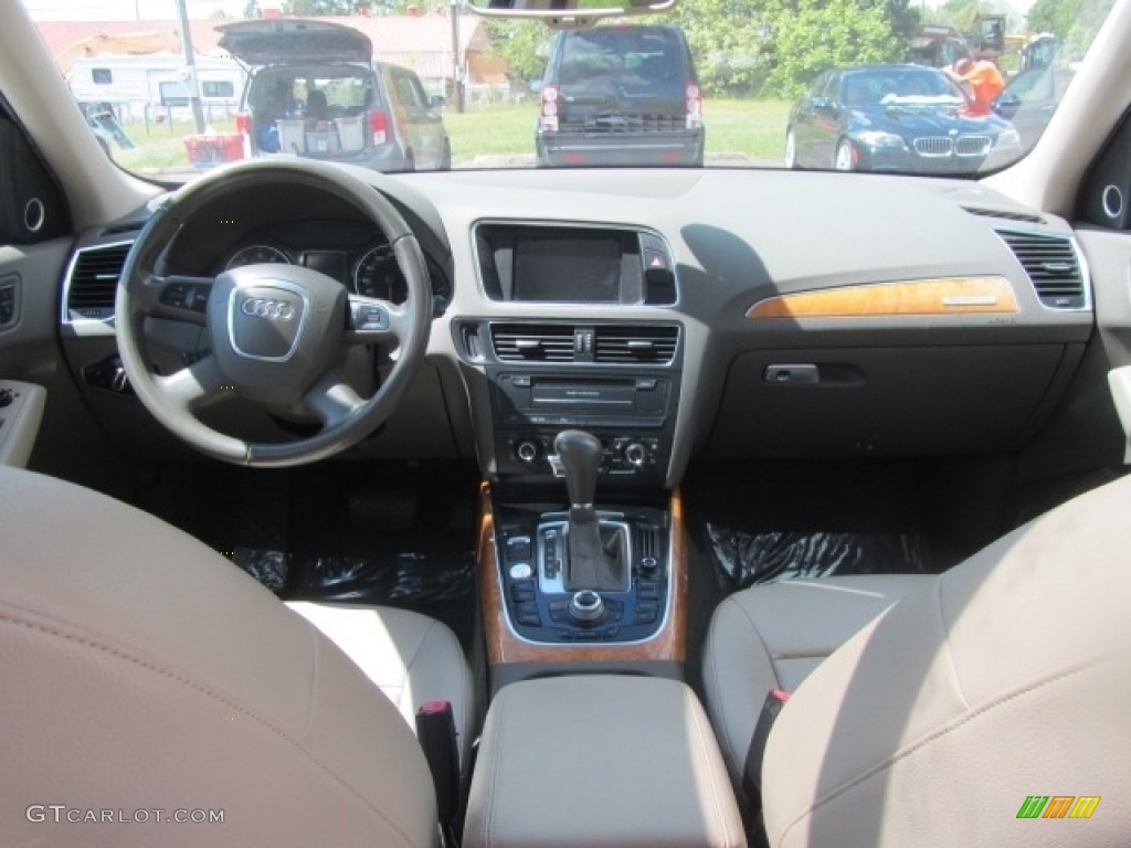 2009 Q5 3.2 Prestige quattro - Ibis White / Cardamom Beige photo #13