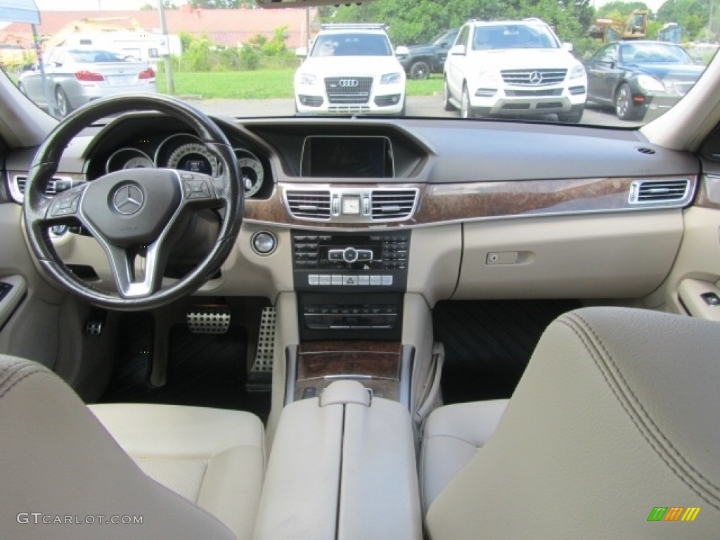 2015 E 350 4Matic Sedan - Lunar Blue Metallic / Silk Beige/Espresso Brown photo #13