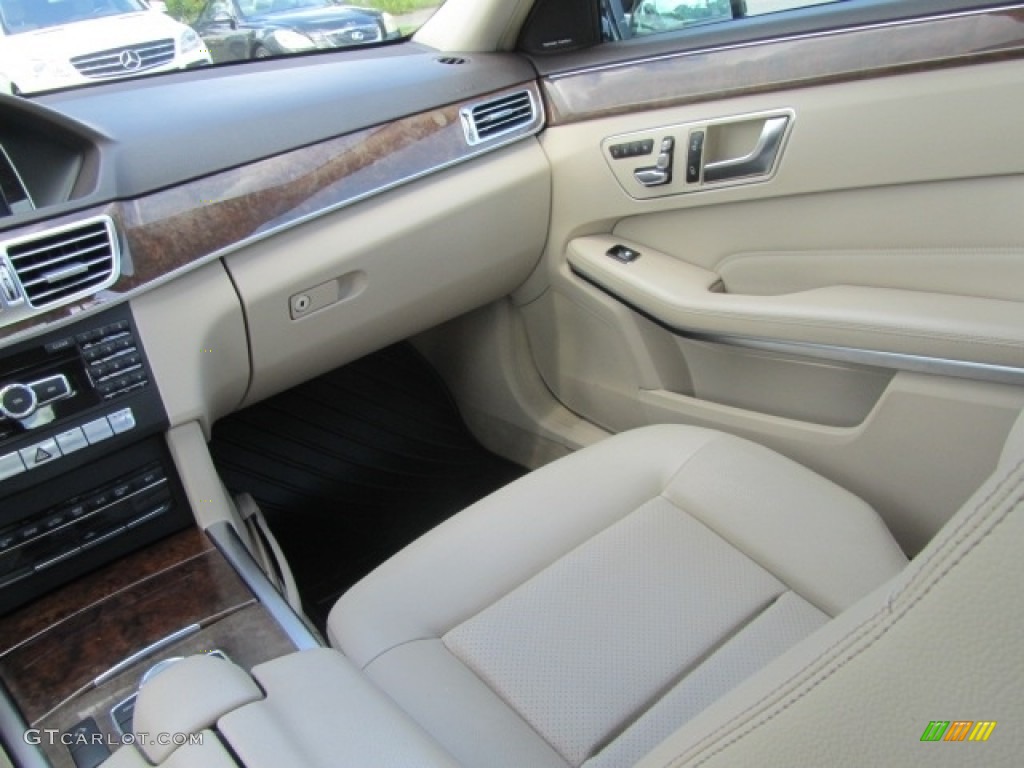2015 E 350 4Matic Sedan - Lunar Blue Metallic / Silk Beige/Espresso Brown photo #14