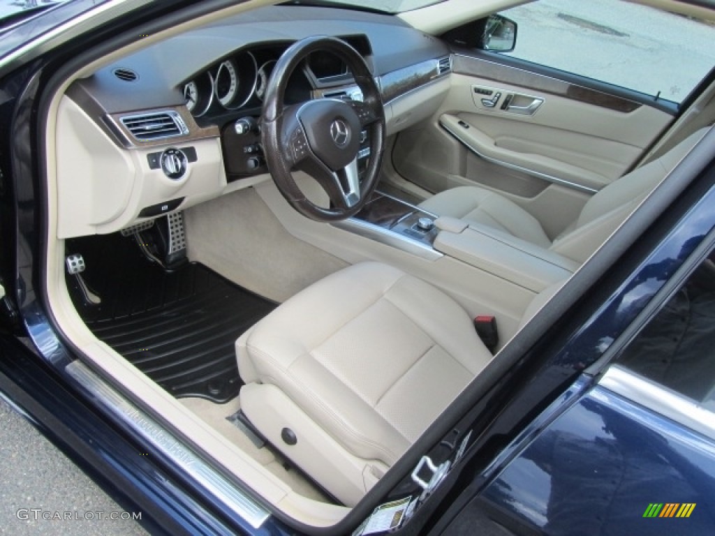 2015 E 350 4Matic Sedan - Lunar Blue Metallic / Silk Beige/Espresso Brown photo #17
