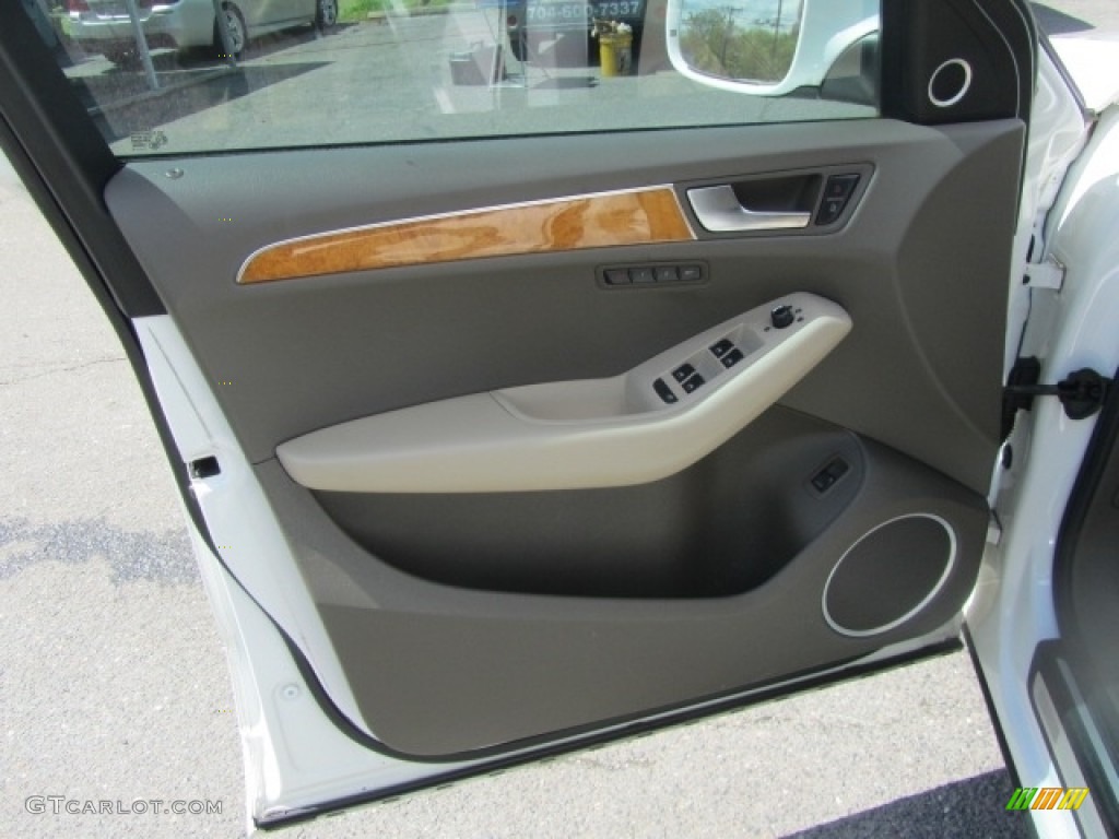 2009 Q5 3.2 Prestige quattro - Ibis White / Cardamom Beige photo #18