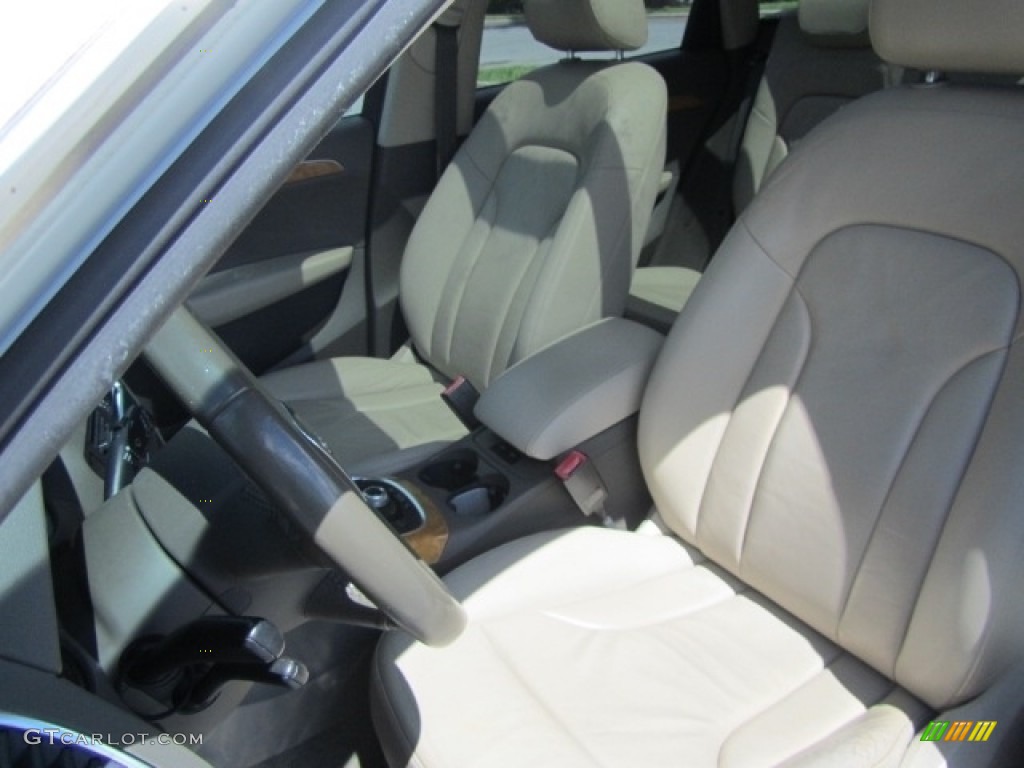 2009 Q5 3.2 Prestige quattro - Ibis White / Cardamom Beige photo #19